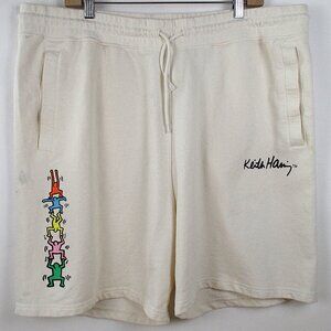 KEITH HARING X H&M SWEATSHORTS.